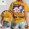 Pittsburgh Steelers NFL America The Beautiful 250 Years 2026 Women T Shirt 3 Pittsburgh Steelers NFL America The Beautiful 250 Years 3D Shirt