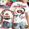 San Francisco 49ers NFL Jeep Girl Women's Shirt