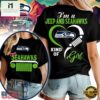 Seattle Seahawks NFL Jeep Girl Women's Black Shirt