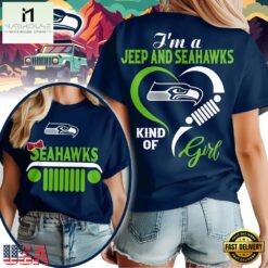 Seattle Seahawks NFL Jeep Girl Women's T Shirt