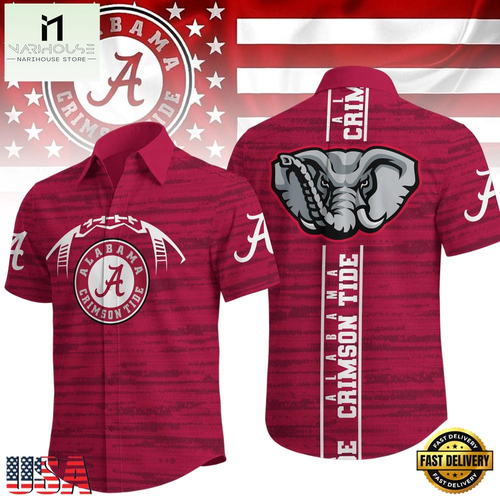 NCAA Alabama Crimson Tide New 2026 Version Aloha Hawaiian Shirt NCAA Alabama Crimson Tide New 2026 Version Aloha Hawaiian Shirt