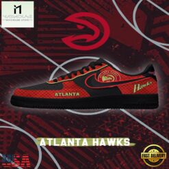 Atlanta Basketball NBA Limited Edition Nike Air Force 1 Shoes Running Sneakers