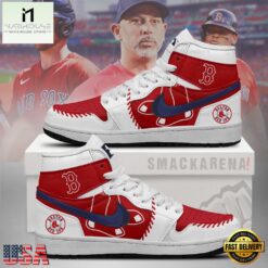 Boston Red Sox MLB Trending Sneakers Air Jordan 1 High Top Shoes