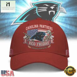 Carolina Panthers NFL RED Friday Classic Cap Hats