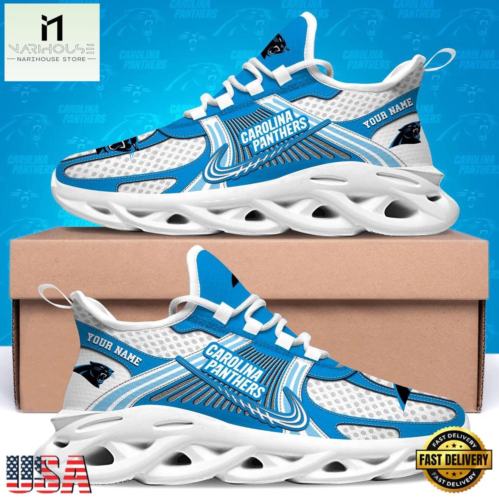 Carolina Panthers Personalized Clunky Sneaker Max Soul Shoes , Running Shoes For Men Women Carolina Panthers Personalized Clunky Sneaker Max Soul Shoes , Running Shoes For Men Women