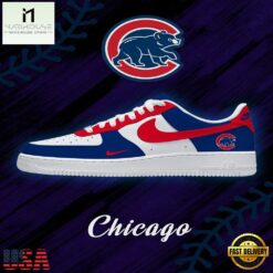 Chicago Baseball Nike Air Force 1 Sneakers Shoes