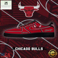 Chicago Basketball NBA Limited Edition Nike Air Force 1 Shoes Running Sneakers