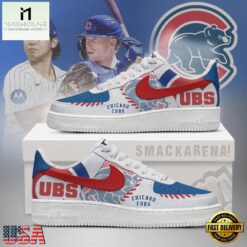 Chicago Cubs MLB Trending Sneakers Air Force 1 Low Top Shoes