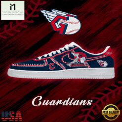 Cleveland Baseball Limited Edition Nike Air Force 1 Sneakers Shoes