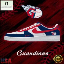 Cleveland Baseball Nike Air Force 1 Sneakers Shoes