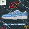 Cleveland Basketball Limited NBA Nike Air Force 1 Shoes Running Sneakers