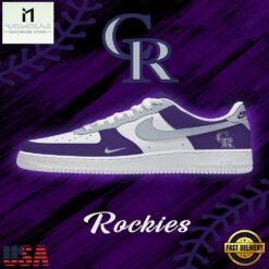 Colorado Baseball Nike Air Force 1 Sneakers Shoes