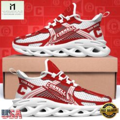Cornell Big Red Personalized Clunky Sneaker Max Soul Shoes