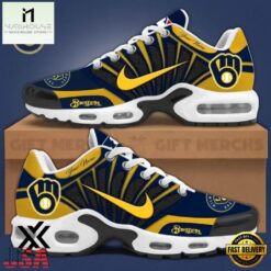 Custom Name Milwaukee Brewers MLB Air Max Plus Shoes Gifts For Fan