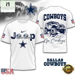 Dallas Cowboys NFL Premium NFL Jeep 3D Shirt