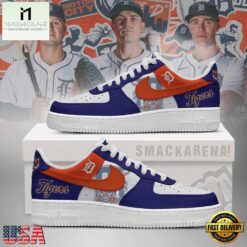Detroit Tigers MLB Trending Sneakers Air Force 1 Low Top Shoes