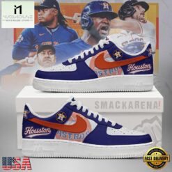 Houston Astros MLB Trending Sneakers Air Force 1 Low Top Shoes