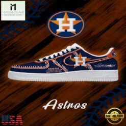 Houston Baseball Limited Edition Nike Air Force 1 Sneakers Shoes