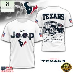 Houston Texans NFL Premium NFL Jeep 3D Shirt