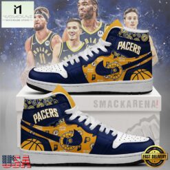 Indiana Pacers NBA Nike Air Jordan 1 Sneakers Shoes
