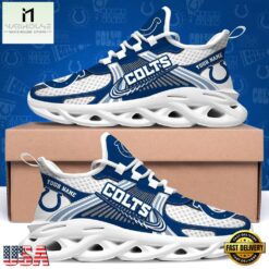 Indianapolis Colts Personalized Clunky Sneaker Max Soul Shoes
