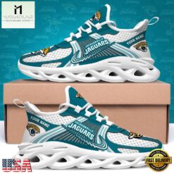 Jacksonville Jaguars Personalized Clunky Sneaker Max Soul Shoes