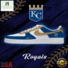 Kansas City Baseball Nike Air Force 1 Sneakers Shoes , MLB Fan Sneakers 2 Kansas City Baseball Nike Air Force 1 Sneakers Shoes