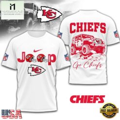 Kansas City Chiefs NFL Premium NFL Jeep 3D Shirt