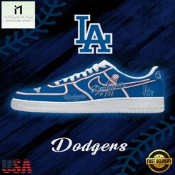 LAD Baseball Version 4 Nike Air Force 1 Sneakers Shoes
