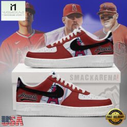 Los Angeles Angels MLB Trending Sneakers Air Force 1 Low Top Shoes