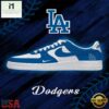 Los Angeles Baseball Nike Air Force 1 Sneakers Shoes
