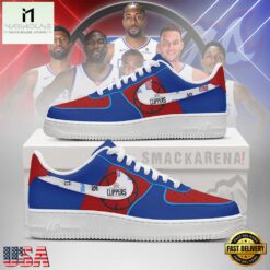 Los Angeles Clippers NBA Nike Air Force 1 Low Top Shoes Version