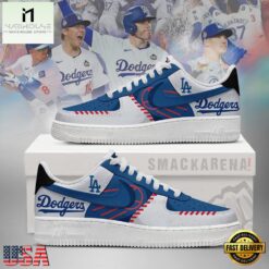 Los Angeles Dodgers MLB Trending Sneakers Air Force 1 Low Top Shoes