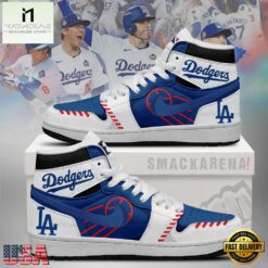 Los Angeles Dodgers MLB Trending Sneakers Air Jordan 1 High Top Shoes
