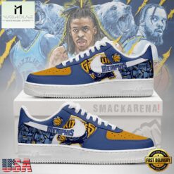 Memphis Grizzlies NBA Nike Air Force 1 Low Top Shoes