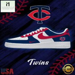 Minnesota Baseball Nike Air Force 1 Sneakers Shoes