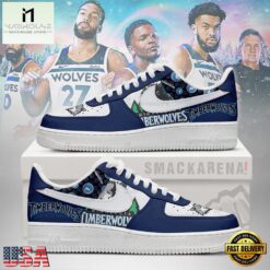 Minnesota Timberwolves NBA Nike Air Force 1 Low Top Shoes