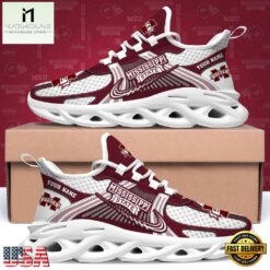 Mississippi State Bulldogs Personalized Clunky Sneaker Max Soul Shoes