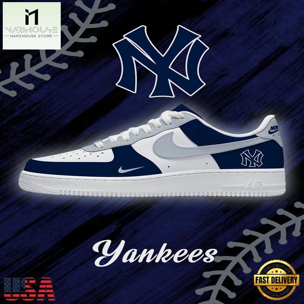 MLB New York Yankees Baseball AF1 Shoes Running Sneakers , Sport Team Shoes MLB New York Yankees Baseball AF1 Shoes Running Sneakers , Sport Team Shoes