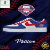 MLB Philadelphia Phillies Baseball AF1 Shoes Running Sneakers , Sport Team Shoes 3 MLB Philadelphia Phillies Baseball AF1 Shoes Running Sneakers