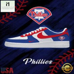 MLB Philadelphia Phillies Baseball AF1 Shoes Running Sneakers