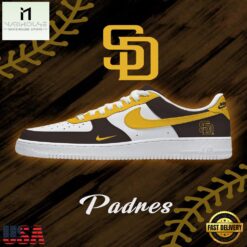 MLB San Diego Padnes Baseball AF1 Shoes Running Sneakers