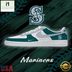 MLB Seattle Maninens Baseball AF1 Shoes Running Sneakers