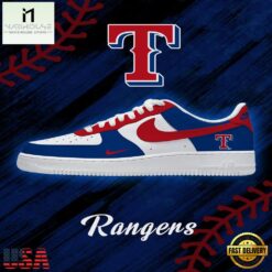 MLB Texas Rangens Baseball AF1 Shoes Running Sneakers