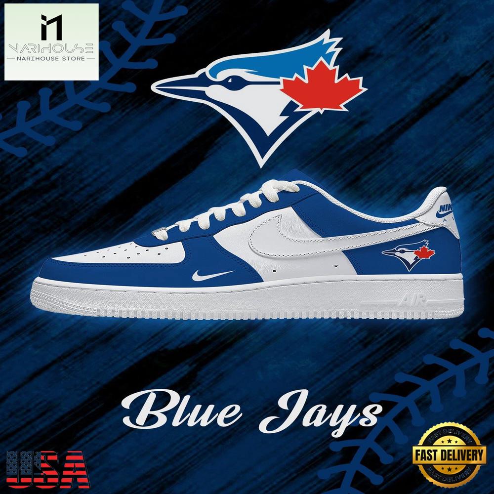 MLB Toronto Blue Jays Baseball AF1 Shoes Running Sneakers , Sport Team Shoes MLB Toronto Blue Jays Baseball AF1 Shoes Running Sneakers , Sport Team Shoes