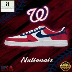 MLB Washington Nationals Baseball AF1 Shoes Running Sneakers