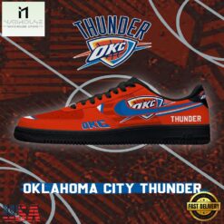 NBA Oklahoma City Basketball Limited Style New 2026 Version Air Force 1 Sneakers Shoes