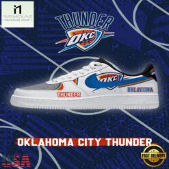 NBA Oklahoma City Basketball Premium New 2026 Version Air Force 1 Sneakers Shoes