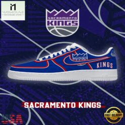 NBA Sacramento Basketball Premium New 2026 Version Air Force 1 Sneakers Shoes
