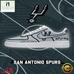 NBA San Antonio Basketball Limited Style New 2026 Version Air Force 1 Sneakers Shoes